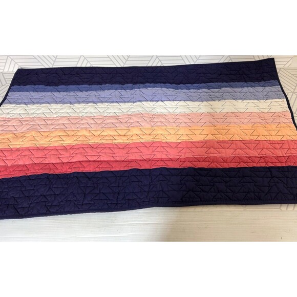 One PENDLETON Sunset Canyon King Quilted Pillow Case Cotton Cover Sham 20x36 - Picture 8 of 10